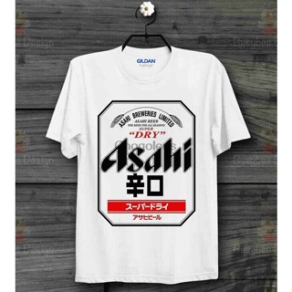 เสื้อยืดลําลอง แขนสั้น พิมพ์ลายเบียร์ Asahi แห้งเร็ว สไตล์คลาสสิก เหมาะกับของขวัญ สไตล์ญี่ปุ่น สําหรับผู้ชาย_01