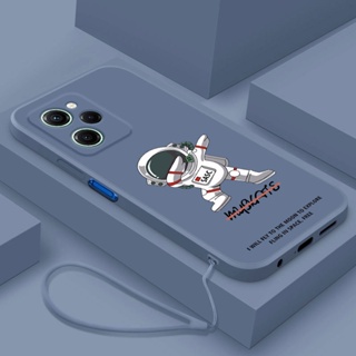 เคสโทรศัพท์มือถือซิลิโคนยาง กันกระแทก ลายนักบินอวกาศ NASA สําหรับ Xiaomi Redmi 12 12C 10 5G