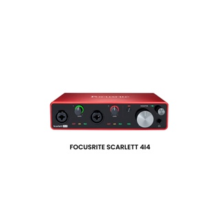 Focusrite Scarlett Gen 3 ทุกรุ่น Solo 2i2 4i4 8i6 18i8 18i20 Studio ประกันศูนย์ไทย 1ปีเต็ม!!(กทม.ส่งGrabทันที)