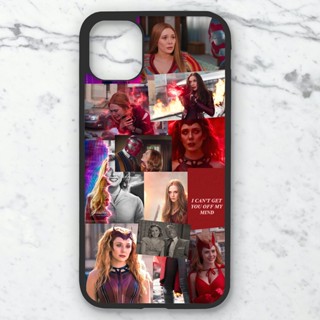 เคสโทรศัพท์มือถือ ปิดด้านหลัง ลายแม่มด สําหรับ Wanda Maximoff Scarlet