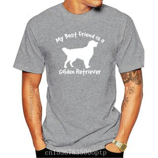 Fashion Men T Shirt New drop shipping hot sale printed  My Best Friend Is A Golden Retriever | Golden Retriever T-s_04