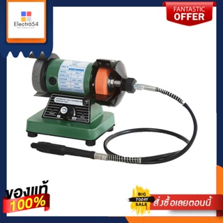 BENCH มอเตอร์หินเจียรไฟฟ้า TIGER TBG-6 6 นิ้ว 350 วัตต์BENCH GRINDER TIGER TBG-6 6IN 350W