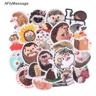 Afl สติกเกอร์ ลายการ์ตูนกราฟฟิติเม่นน่ารัก กันน้ํา 60 ชิ้น TH