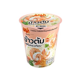 S_มาม่าคัพข้าวต้มรสกุ้งกระเทียม40ก.MAMA SOUP CUP RICESHRIMP FLAVOUR 40G