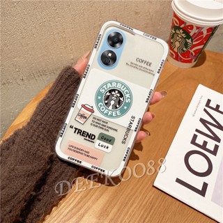 ใหม่ เคสโทรศัพท์มือถือ TPU แบบนิ่ม ลายกาแฟ สําหรับ OPPO Reno8 T 5G 4G Reno 8 8T Reno8T 2023