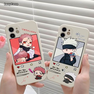 เคสซิลิโคนนิ่ม ลายอนิเมะ Jujutsu Gojo Satoru SM076 สําหรับ Samsung A02 A02S A03 A03S A10 A10S A11 M10 M11 A12 A13 A23 A21S A20 A22 A30 A50 A32 A51 A52