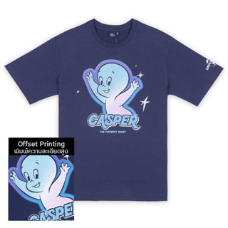 Universal Studios Men Casper The Friendly Ghost -  เสื้อผู้ชายยูนิเวอร์แซล สตูดิโอ แคสเปอร์  สินค้าลิขสิทธ์แท้100% chara