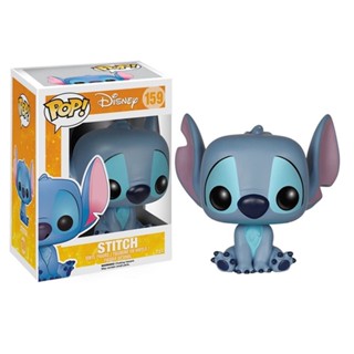 Funko Pop Disney: Lilo &amp; Stitch - Stitch Seated 159 ของเล่นฟิกเกอร์แอกชัน