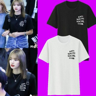 เสื้อยืด ผ้าฝ้าย ANTI SOCIAL SOCIAL CLUB COMBED 30S UNISEX