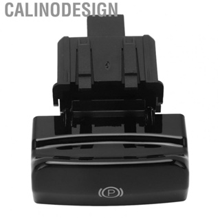 Calinodesign Electronic Handbrake Switch Sensitive Glossy Black Surface ABS Metal 470702 for Car