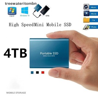 อุปกรณ์จัดเก็บข้อมูล SSD 4TB 2TB 1TGB C-type USB3.1 แบบพกพา