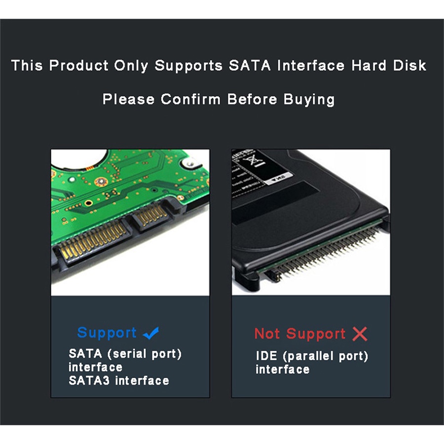 กล่องใส่ HDD USB 3.0 External Box Hard Drive 2.5 กล่องใส่ฮาร์ดดิส External Hard Drive เชื่อมต่อคอมพิวเตอร์ ,SmartTV