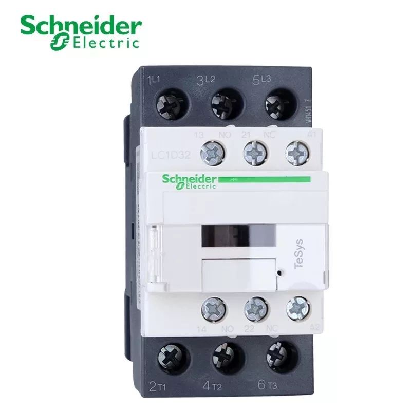 Schneider Electric LC1D32 LC1D32M7 TeSys D 3-ploe Contactors-การควบคุมมอเตอร์ประเภทAC-3 LC1D32 * 7C AC220v 32A 50/60HZ