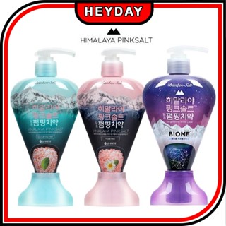 Himalaya ยาสีฟันปั๊มเกลือ สีชมพู 285 กรัม x 2 ชิ้น / มัด 2 ชิ้น / ดูแลทันตกรรม / ดูแลทาร์ทาร์ / ดอกไม้มิ้นท์ / ยาสีฟัน / การดูแลทันตกรรม / ยาสีฟันเกาหลี / ของขวัญ / การดูแลทันตกรรมทุกวัน / การดูแลเหงือก / แปรงสีฟัน