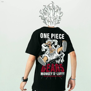  ใหม่เอี่ยม∏เสื้อยืด One Piece อะนิเมะญี่ปุ่น อุปกรณ์ต่อพ่วง Luffy Ace Sabo แขนสั้น