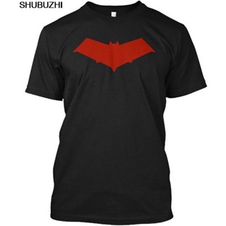 เสื้อยืดสีดำ เสื้อยืดผู้ชาย Red Hood Popular Tagless Men Cotton T Shirts JFA1 12.12 ลายการ์ตูน