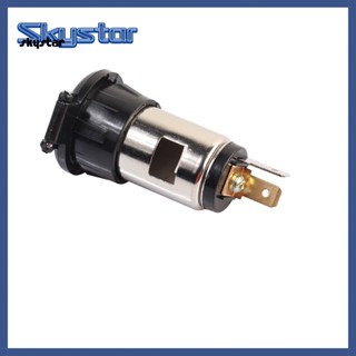 Skystar ฐานซ็อกเก็ตที่จุดบุหรี่ 12V 24V สําหรับรถยนต์ รถจักรยานยนต์