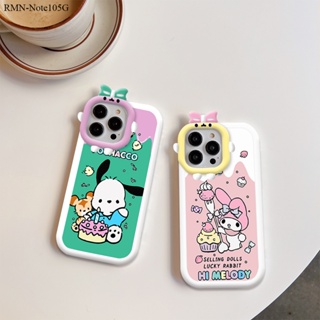 Xiaomi Redmi Note 11 11S 10 10S 9 9T 9S Pro Pro+ 5g สำหรับ Case Cartoon Melody Kuromi เคส เคสโทรศัพท์ เคสมือถือ Full Cover Phone Cases Soft Casing