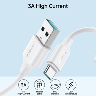 Joyroom 3A Type C สายเคเบิลข้อมูล USB สําหรับการชาร์จอย่างรวดเร็ว และการชาร์จอย่างรวดเร็ว สําหรับ Huawei Xiaomi samsuang