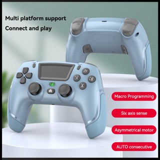 Zevaret จอยเกมบลูทูธไร้สาย สําหรับ Ps4 Ios Android Switch Computer Tv