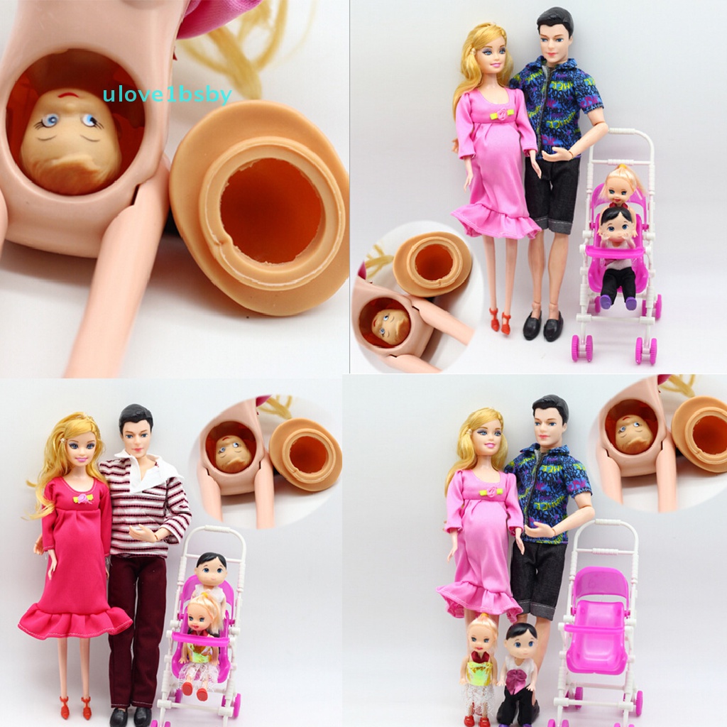 Ulove1bsby 6 ชิ้น/ล็อตตุ๊กตาครอบครัวการศึกษาตุ๊กตาตั้งครรภ์จริง Happy Family TH ราคา ถูกที่สุด ดีลบีเคเค แกลเลอรีภาพที่ 7