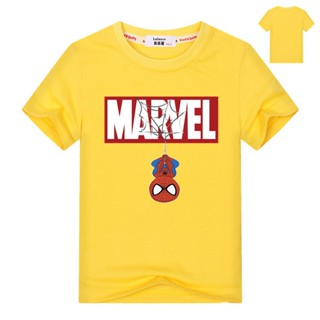 Boys Marvel Avengers Spider Man t shirt Kids Cartoon Short Sleeve T-Shirt Summer Short Sleeve Graphic Tees for Chil_08