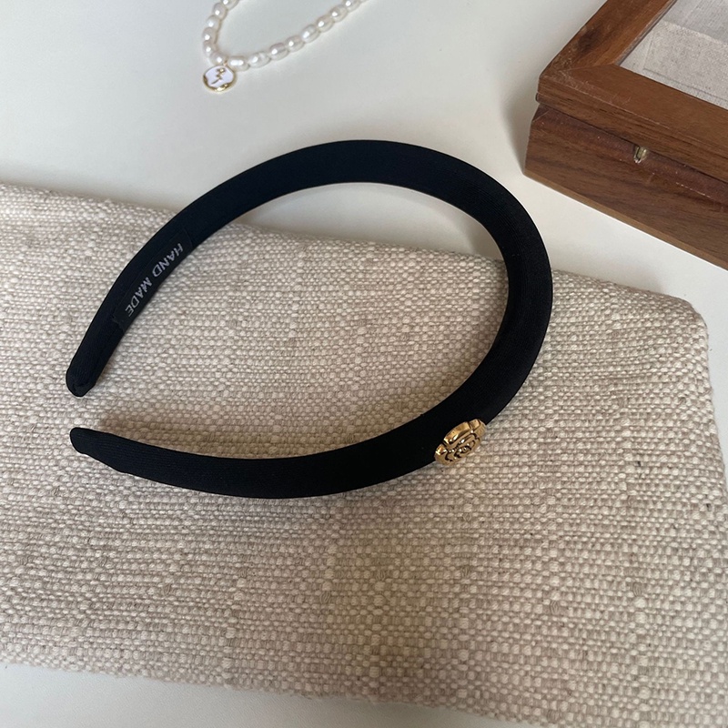 ใหม่ ที่คาดผม ลายดอกคามิเลีย สไตล์เรโทร เครื่องประดับ สําหรับผู้หญิง - รูปที่ 5