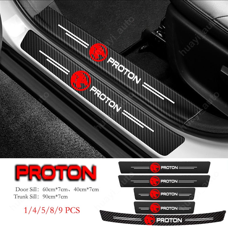 สติกเกอร์ป้องกันรอยขีดข่วน กันน้ํา อุปกรณ์เสริม สําหรับ Proton Wira Persona X50 Saga Vvt Waja X70 Iriz Exora