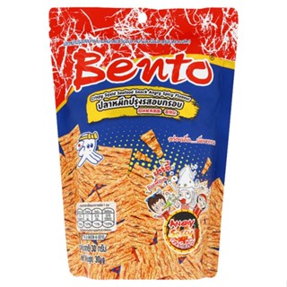 เบนโตะปลากรอบปรุงรส CRISPY 30กรัม BENTOSQUID SEAFOOD 30G