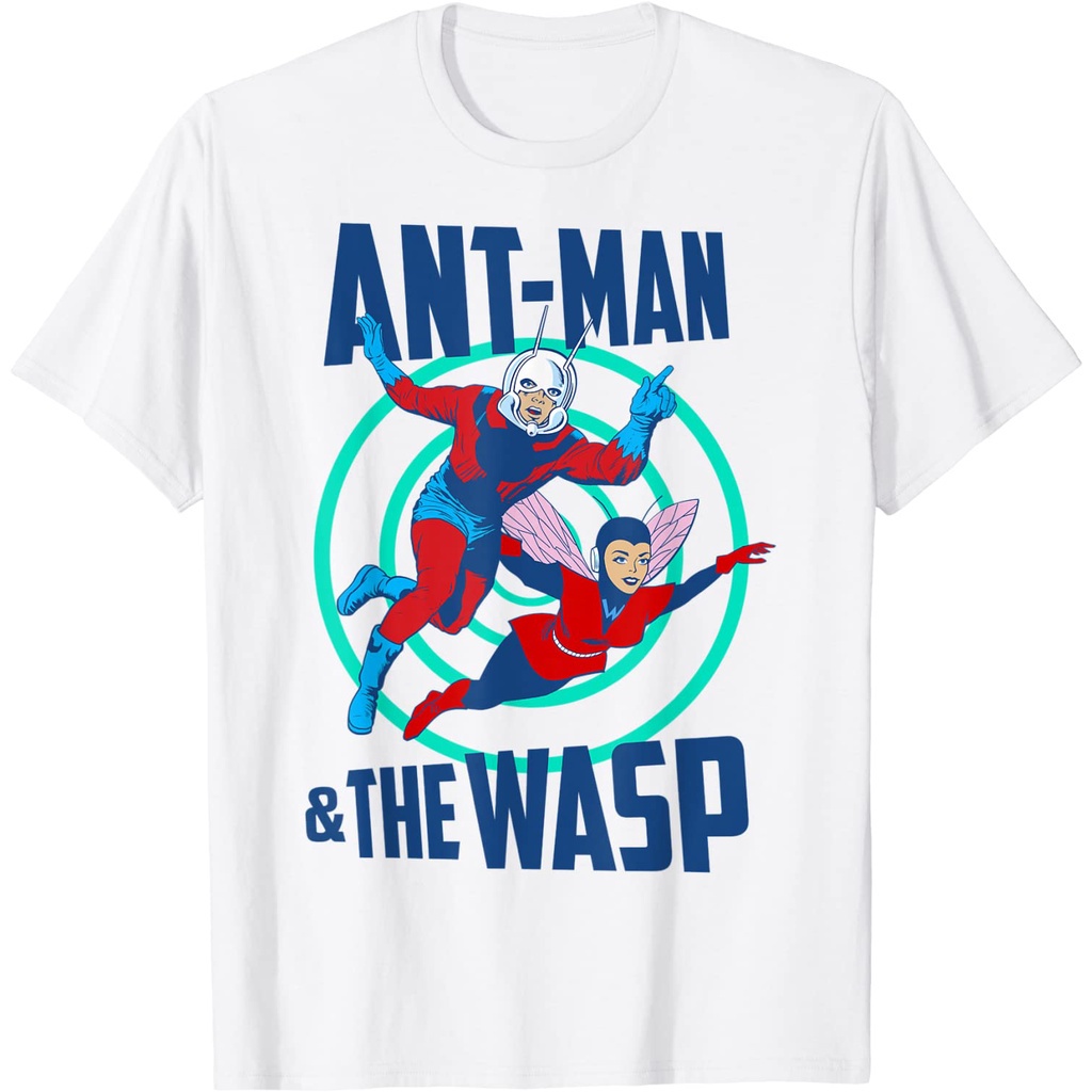 HOT ITEM!!Family Tee Couple Tee                          Marvel Ant-Man And The Wasp Classic Portrait T-Shirt - Men_11