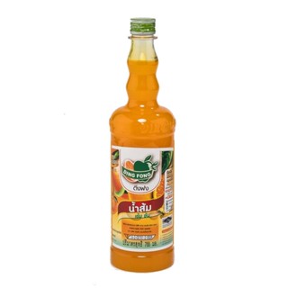 760ml OrangeSquash 760มิลลิลิตรน้ำอัดลมและน้ำหวานDingFong น้ำสควอชติ่งฟงติ่งฟงส้ม ml760