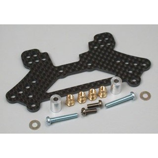 [ชุดแต่งรถบังคับ] TAMIYA 53461 OP.461 TA04 Carbon Damper Stay (Rear) ชุดแต่งทามิย่าแท้ rc