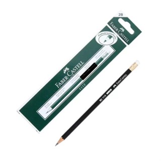 HOMEHAP FABER CASTELL ดินสอ 2B BLACK L (กล่อง 12) ดินสอ