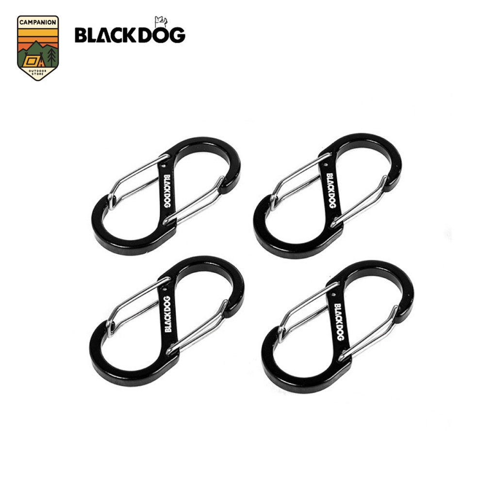 BLACK DOG​ คอริไบเนอร์ ตัว S สีดำ จำนวน 4 ชิ้น