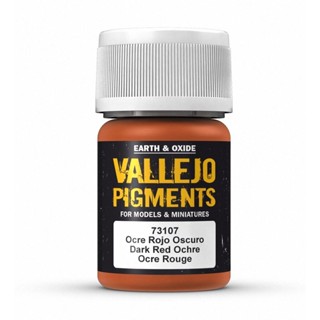 Vallejo PIGMENTS 73.107 Dark Red Ochre