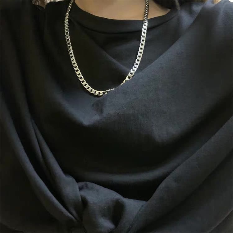 ร้านไทยส่งเร็ว สร้อยคอแฟชั่น ความยาว 50 cm hiphop สร้อยคอโซ่ เท่ห์ๆ เครื่องประดับฮิปฮอปแฟชั่น N139