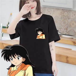 Inuyasha T shirt Printing T Shirt 90s Friend Top Summer Harajuku Women Ullzang T-shirt XT49116_01