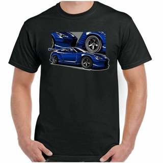 เสื้อยืด พิมพ์ลาย Nissan GTR Blue s Car Enthusiast Drifting Racing สําหรับผู้ชาย 958662