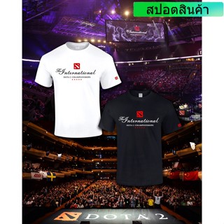 【HOT SALE】เสื้อยืดผ้าฝ้ายพิมพ์ลายจุด dota 2 สําหรับผู้ชาย_04