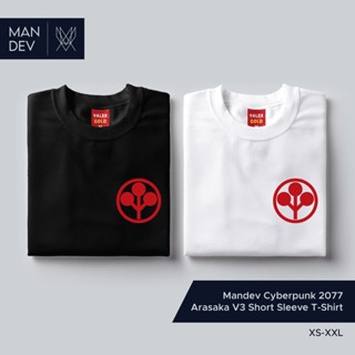 Mandev Cyberpunk 2077 Arasaka V3 Short Sleeve T-Shirt_12