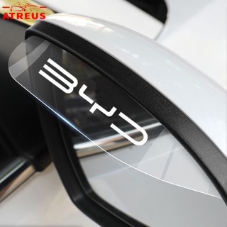 Byd Atto 3 Dolphin กระจกมองหลัง กันฝน กันคิ้ว แบบใส 2 ชิ้น