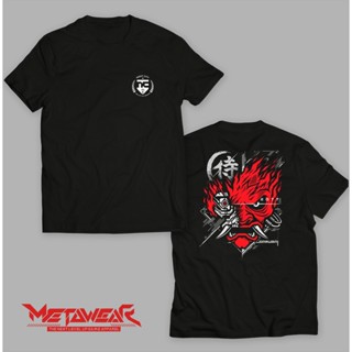 Samurai NIGHT CITY CYBERPUNK 2077. Cool GAME Shirt_12