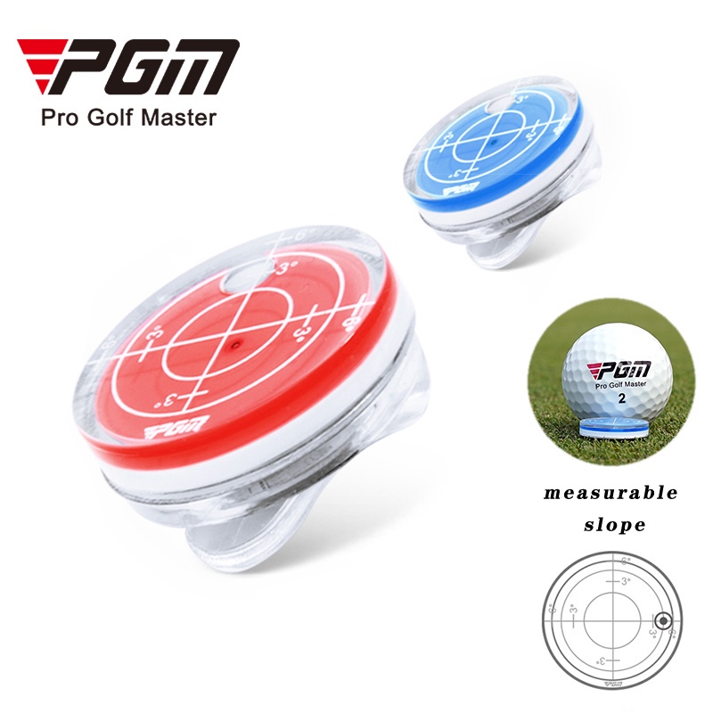Pgm เครื่องหมายลูกกอล์ฟ แบบแม่เหล็ก พร้อมคลิปหนีบหมวก MK011