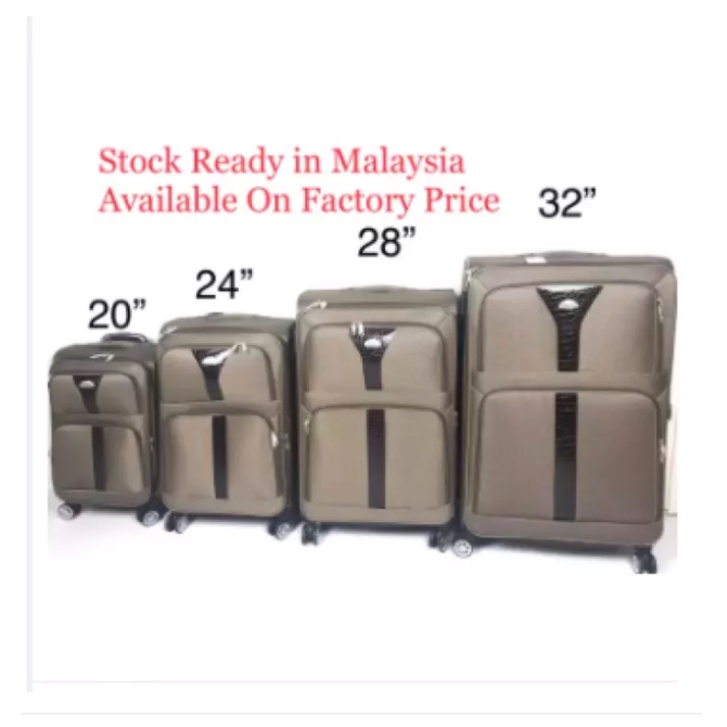 กระเป๋าเดินทางล้อลาก ขนาด 32,28, 24, 20 นิ้ว (SONIA POLO) มีสินค้าในโรงงาน