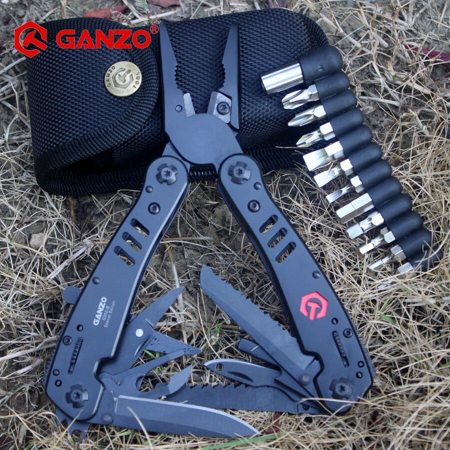 703 Ganzo G302B G302H Multi เครื่องมือมีดคีม EDC เครื่องมือ Multitool พับคีมมัลติฟังก์ชั่ Capming ตก