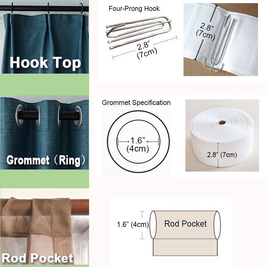 【พร้อมส่ง】ผ้าม่าน ผ้