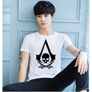 Mens T-shirt Printed Vintage pirate icon - Cotton T-shirt Personality Style - Super Cool And Beautiful_04