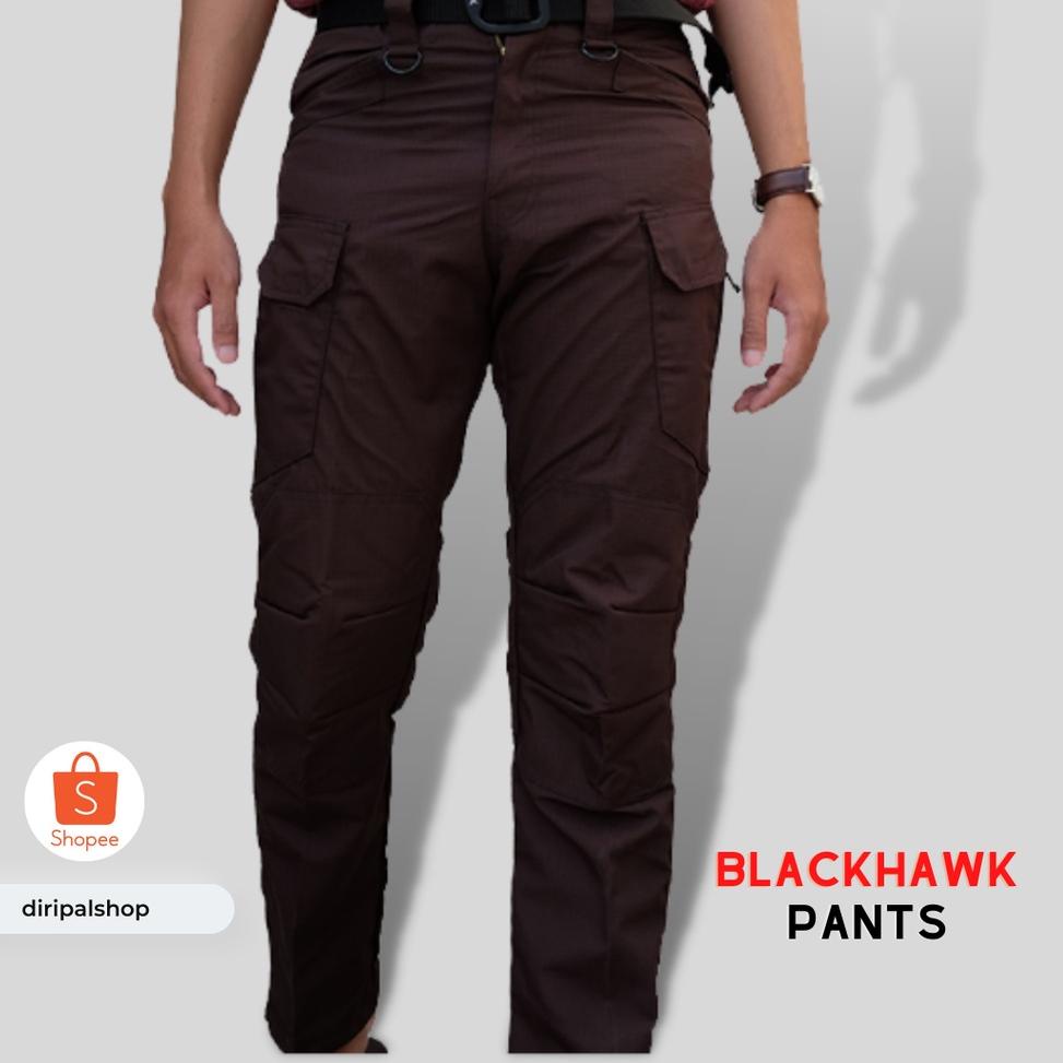 D23 Bk Tactical Pants - สีน้ําตาล