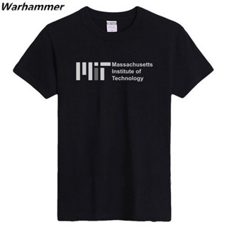 เสื้อยืดผ้าฝ้ายพิมพ์ลายขายดีเสื้อยืด พิมพ์ลาย Massachusetts Institute Of Technology สําหรับผู้ชาย