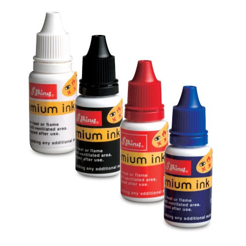 หมึกแสตมป์เงาเฉพาะสําหรับปั๊มทุกวัสดุที่ไม่จางหาย - SI61/SI62/SI63 (15ml)